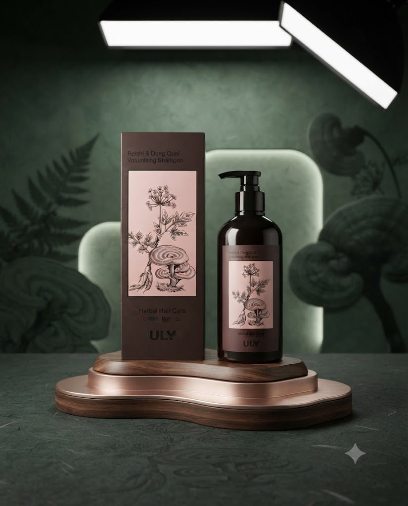 sản phẩm số 6 Dầu Gội Thảo Mộc Linh Chi & Đương Quy ULY - Ảnh 1